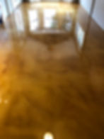 After: Then installed metallic epoxy