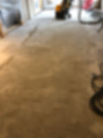 Before: We ground and cleaned the floor