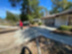 Before: Removed old concrete