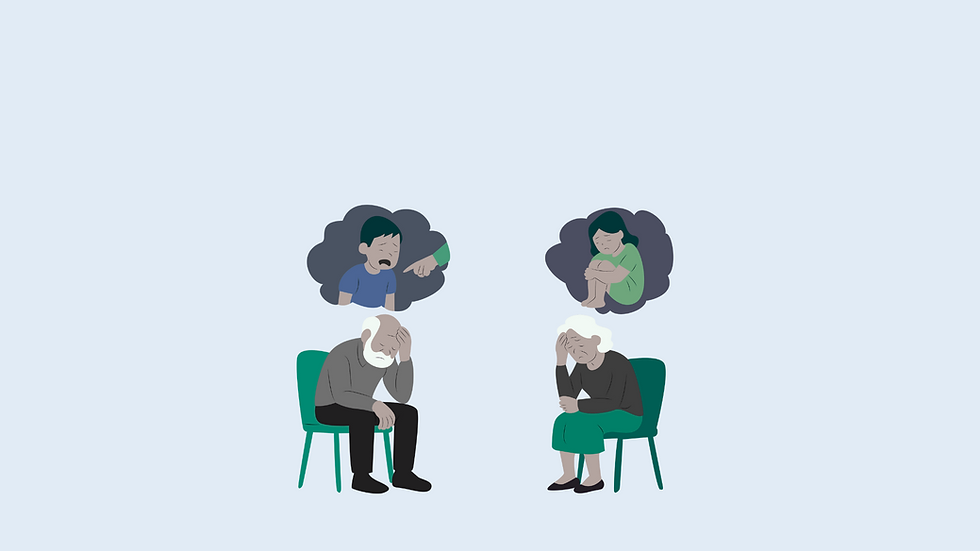 two people in therapy