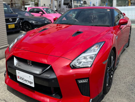 R35 GT-R ヘッドライト殻割作業🔧液だれ修理でご入庫