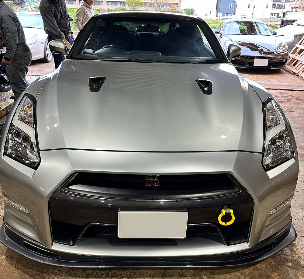 R35 GT-R用 ディスプレイオーディオお取り付け!