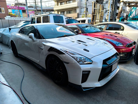 R35 GT-R 車検入庫🔧
