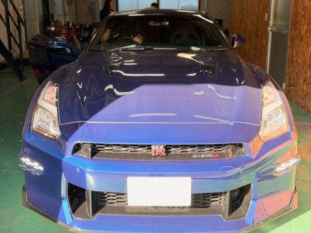 いつもありがとうございます✨ R35 GT-R オイル交換&カーラッピングのご相談🔧