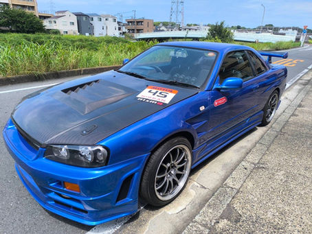 🚗💨 ER34スカイライン 車検整備でリフレッシュ!