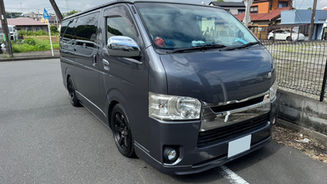7月スタート!ハイエース車検整備をご依頼いただきました🚐✨
