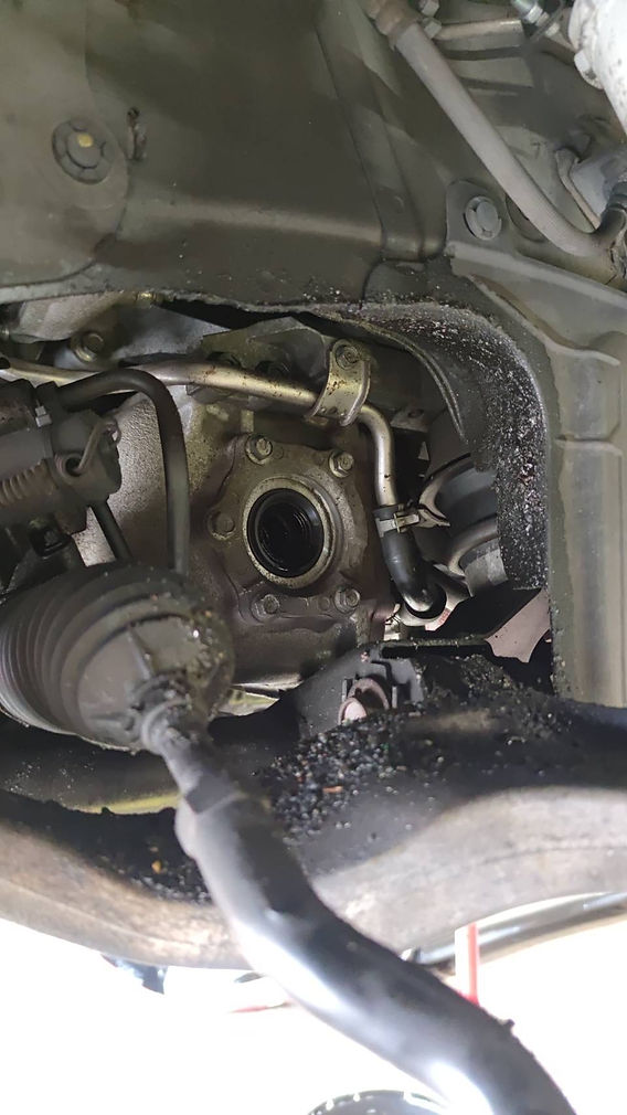 R35 GT-R フロントデフ・プロペラシャフト・ドライブシャフト交換