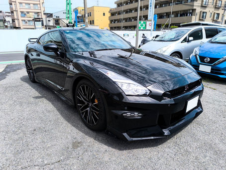 R35 GT-R マフラー交換でご入庫🚗✨リピートのお客様