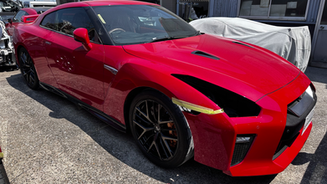 R35 GT-R ヘッドライト殻割作業進行中🔧