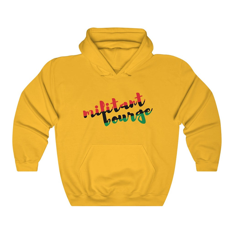 Thumbnail: Militant Bourge Logo Hoodie (multiple colors)