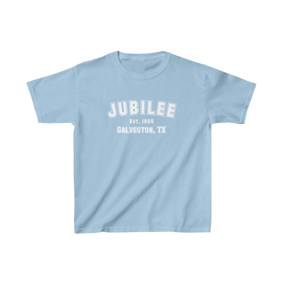 Thumbnail: College-Style Juneteenth Youth Tee (Jubilee Variation)
