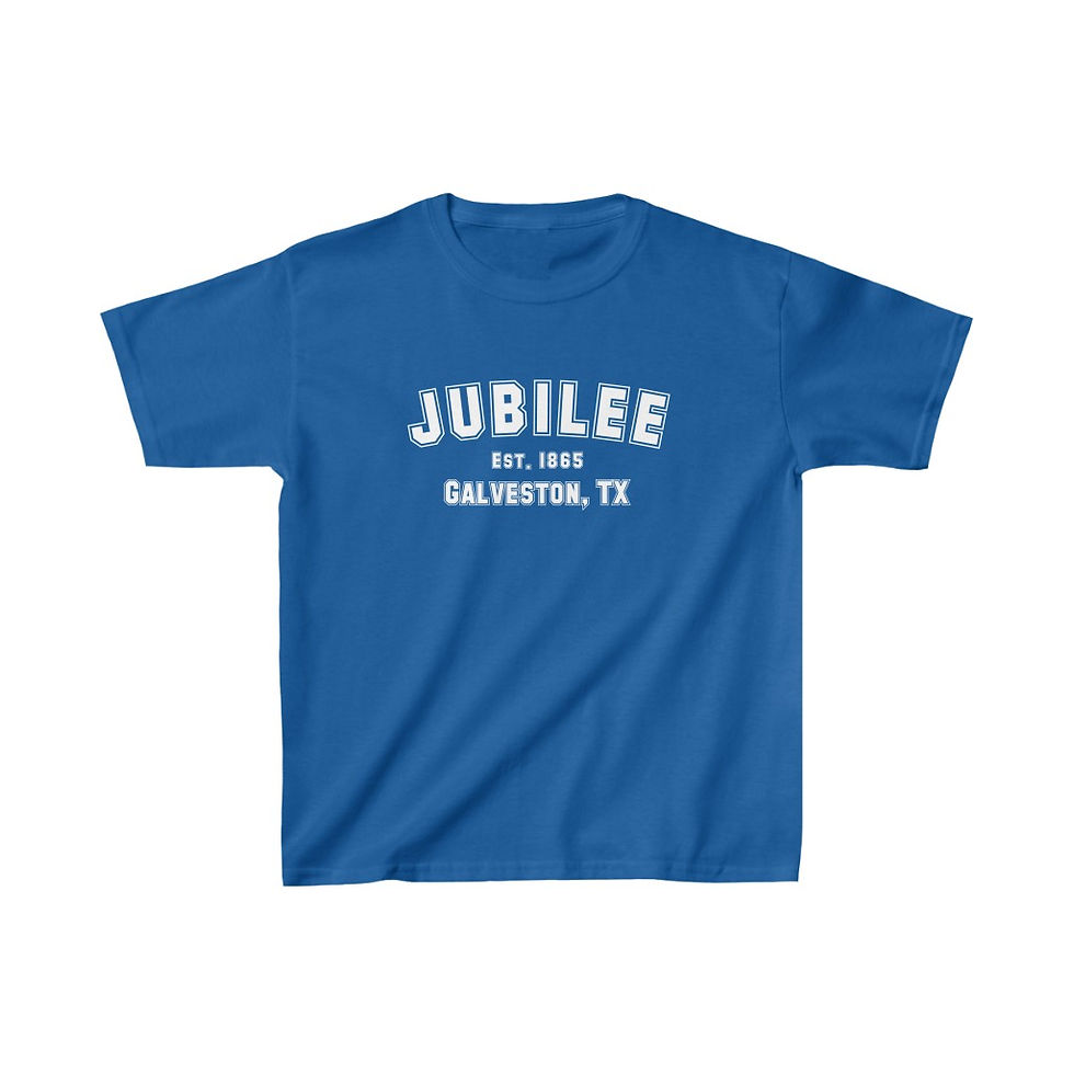 Thumbnail: College-Style Juneteenth Youth Tee (Jubilee Variation)