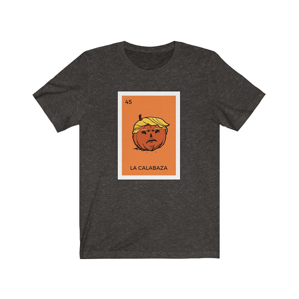 Thumbnail: Trump Halloween Lotería Tee (multiple colors)