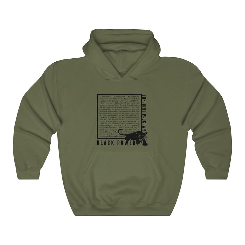 Thumbnail: Black Power - BPP 10-Point Program Hoodie (multiple colors)