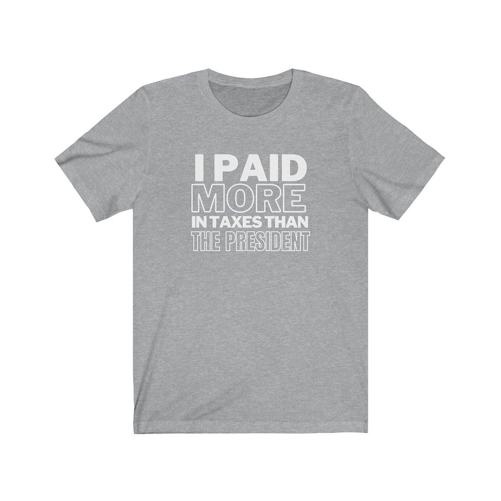 Thumbnail: I Paid More in Taxes Than the President (multiple colors)