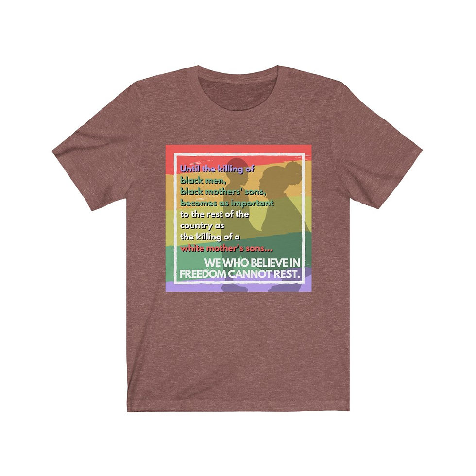 Thumbnail: Ella Baker (Cannot Rest) tee (multiple colors)
