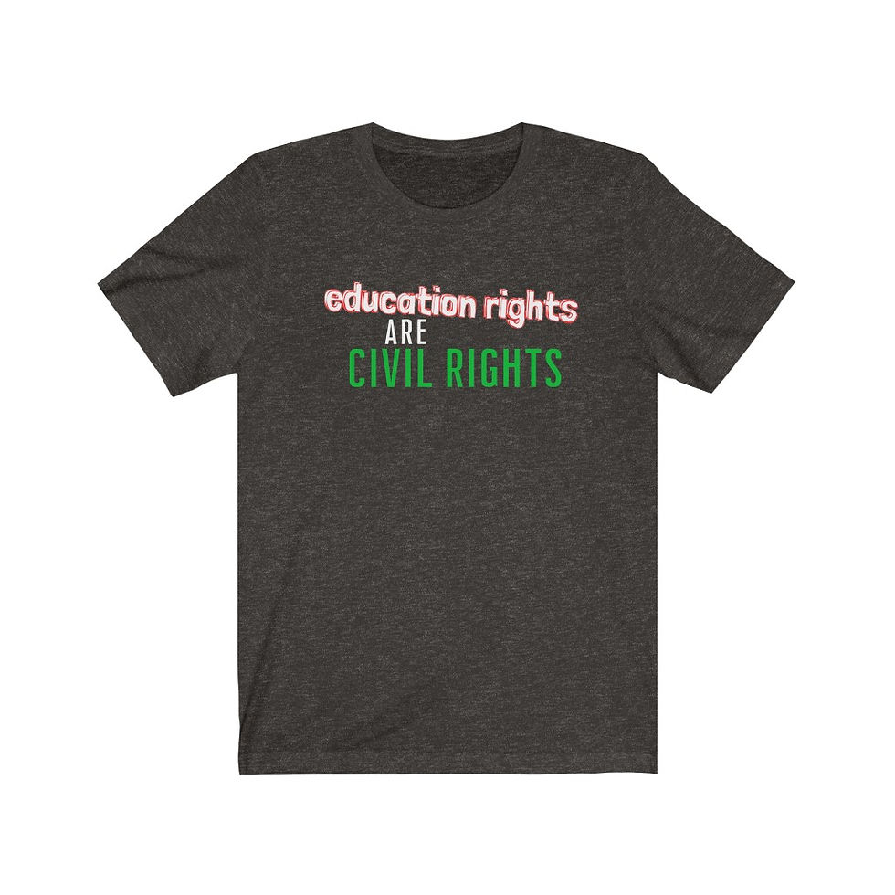 Thumbnail: Education Rights Are Civil Rights Tee (multiple colors)