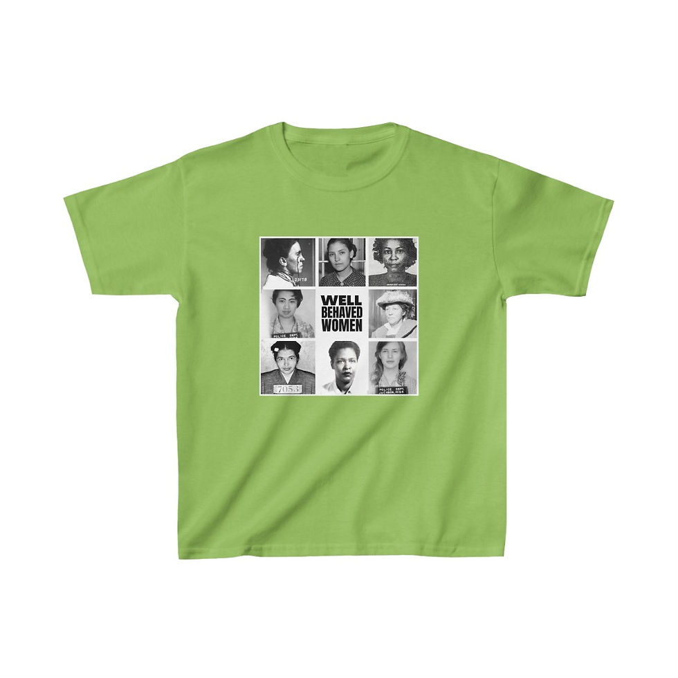 Thumbnail: Well-Behaved Women Youth Tee (multiple colors)