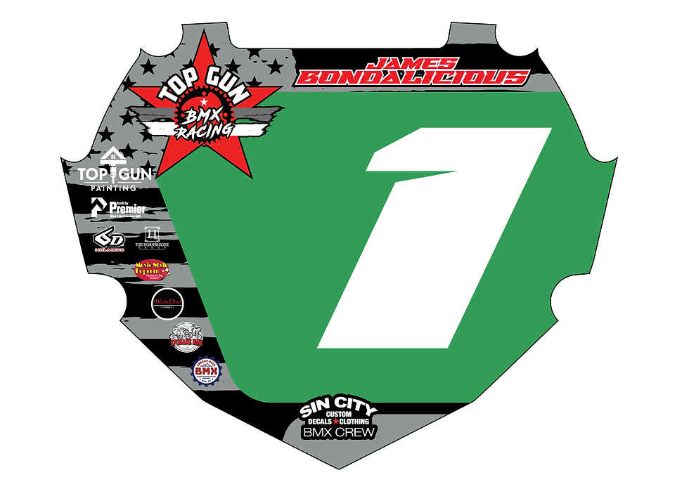 Thumbnail: TOP GUN BMX box Plate Insert