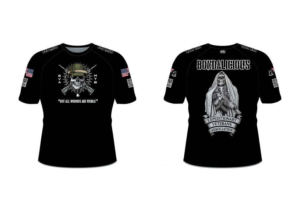 Thumbnail: EVA MTB Skull Jersey (Black)