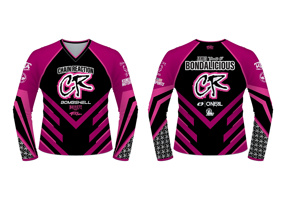 Thumbnail: 2026 Chain Reaction Team Jersey (Pink)