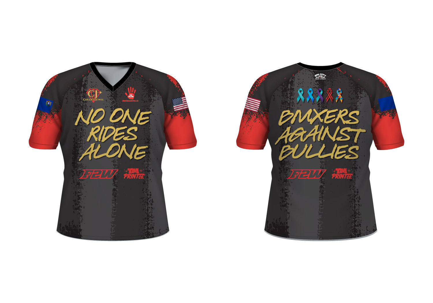 2026 BMXers Against Bullies Pit Shirt