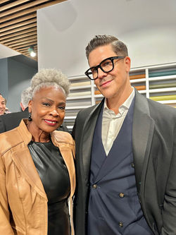 Linda Ragland & Fredrik Eklund at an industry event