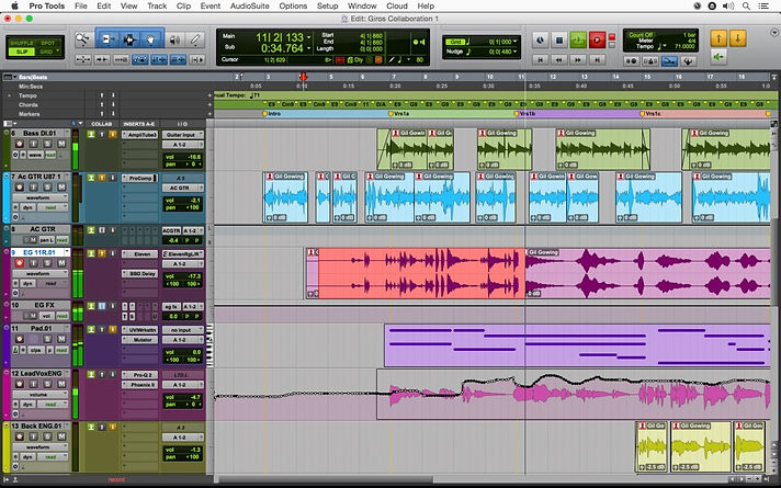 pro tools logic daw
