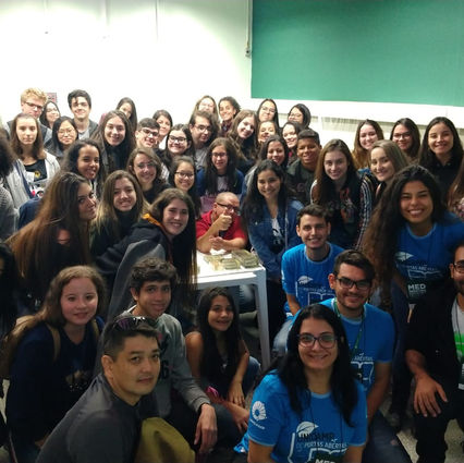 Liga de Patologia Molecular faz uma viagem ao núcleo da célula na Unicamp Portas Abertas (UPA) 2019