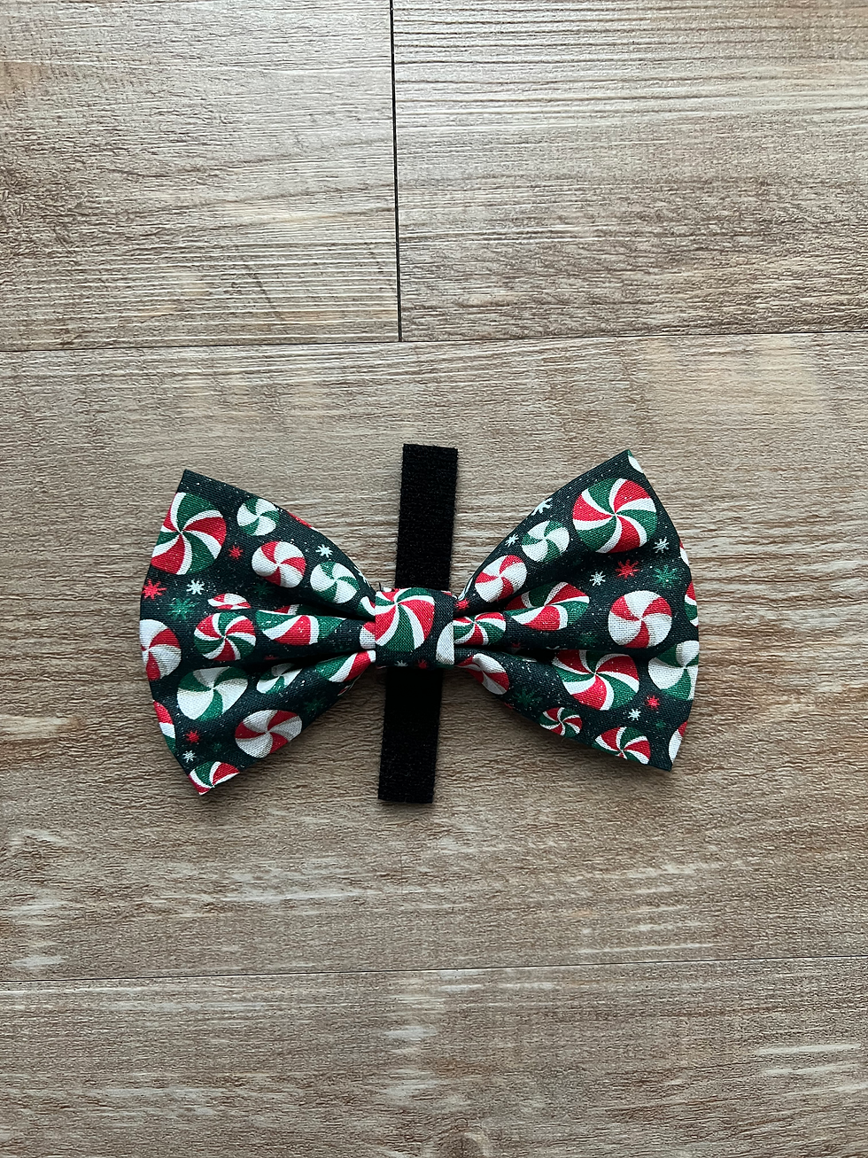 Thumbnail: Peppermint Candy Dog Bandana or Bow Tie