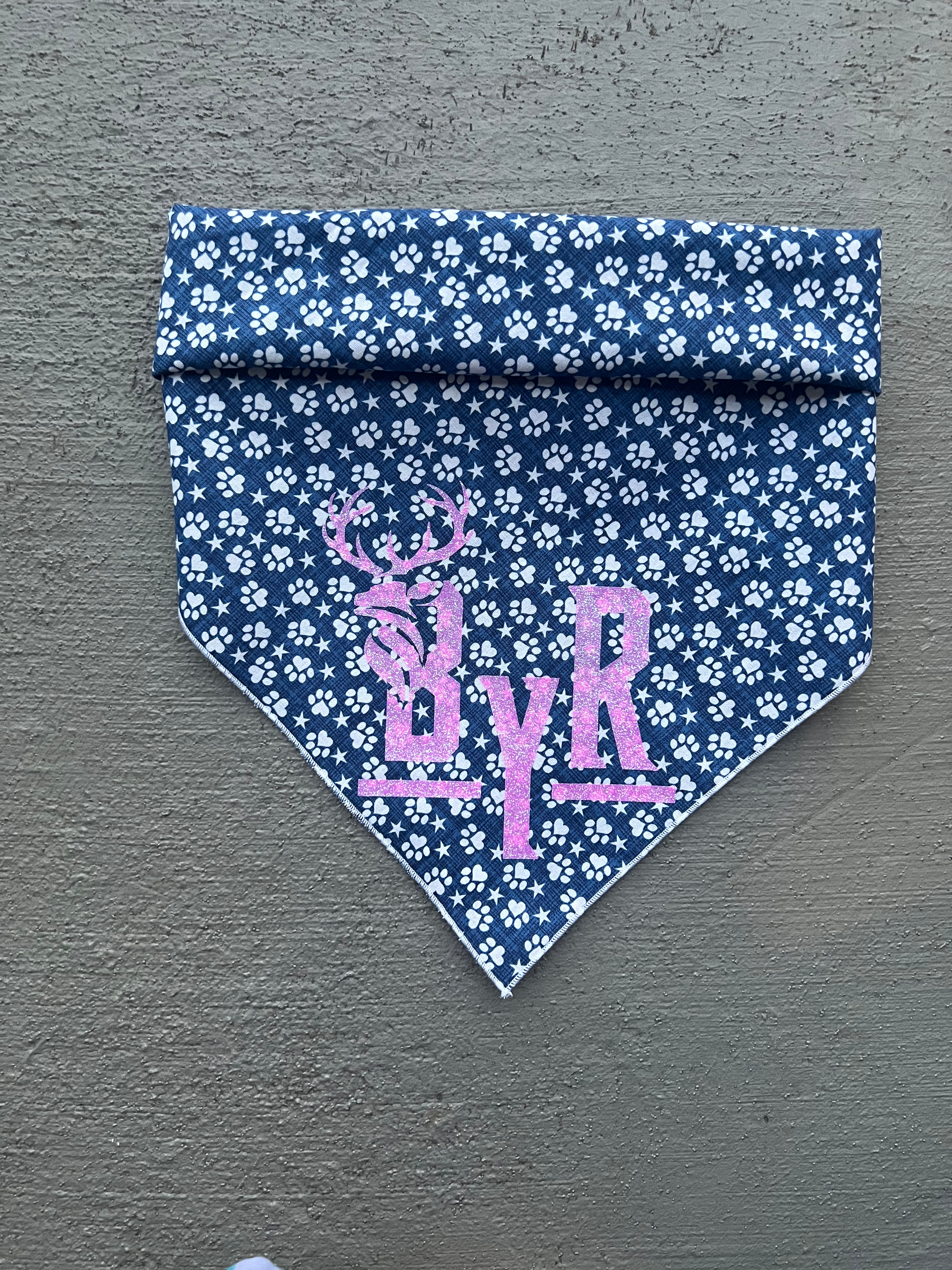 Sparkle Pink BYR Logo Bandana