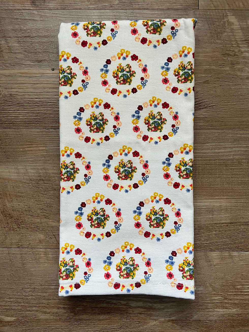 Floral Kitchen Towel