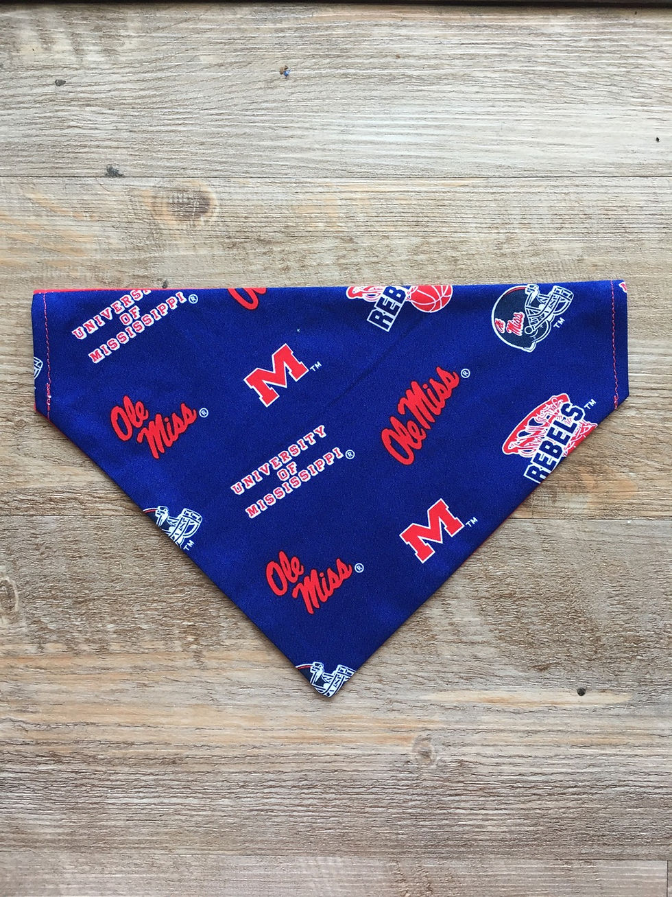 Thumbnail: Ole Miss Dog Bandana or Bow Tie