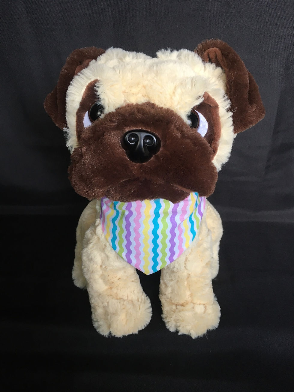 Thumbnail: Pastel Squiggles Dog Bandana or Bow Tie