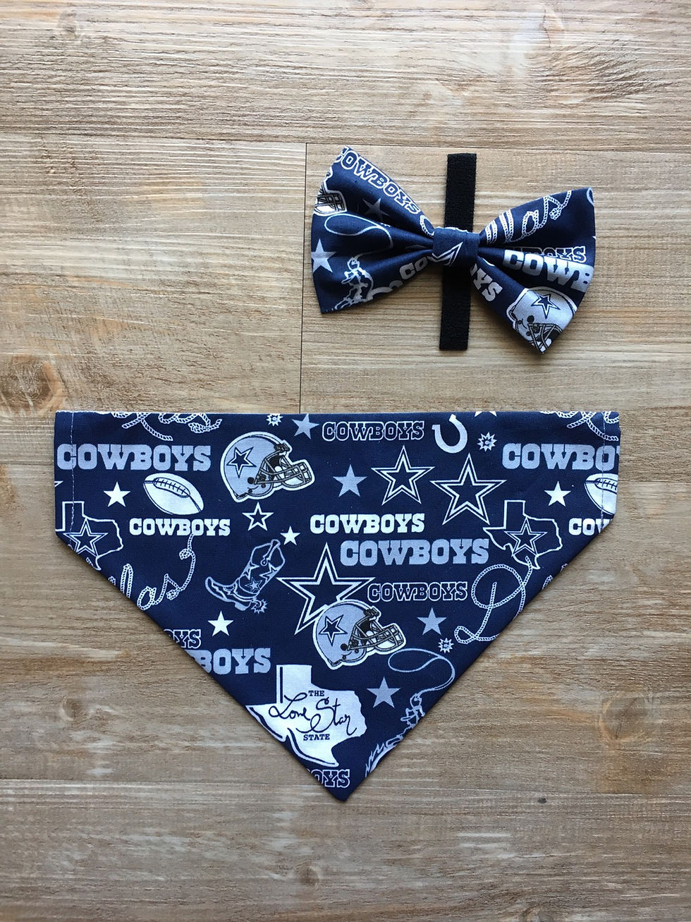 Thumbnail: Dallas Cowboys State Dog Bandana or Bow Tie