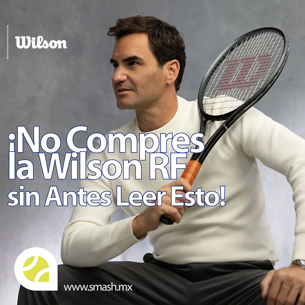 La Nueva Wilson RF 01: La Raqueta que Inspira el Legado de Roger Federer