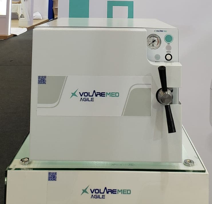 Miniatura: Autoclave Horizontal Volaremed Agile 21 Litros Analógica.