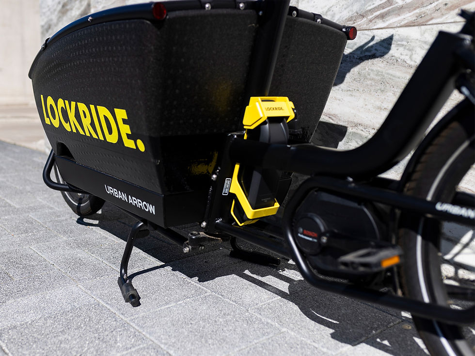 Miniaturbild: LOCKRIDE Model X 500 BES2 for Urban Arrow + ABUS Diskus