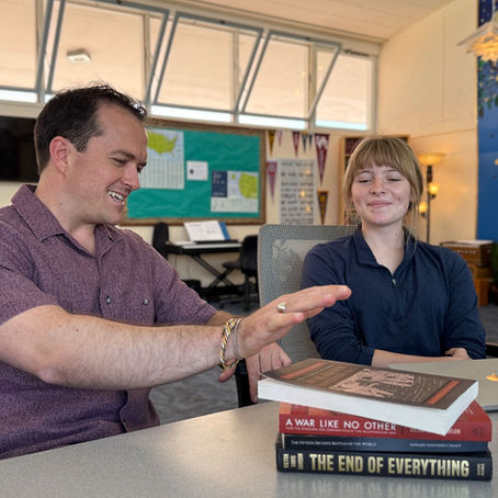 Between Teacher & Student - Reflections from an Honors English Classroom