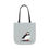 Thumbnail: Grey Puffin Tote Bag