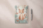 Cute Fox Journal Note Book A5