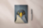 Menacing Penguin Note Book A5