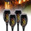 Thumbnail: 4 Pack Solar Lights Outdoor Solar 12 Led Torch Flickering Flame Lights