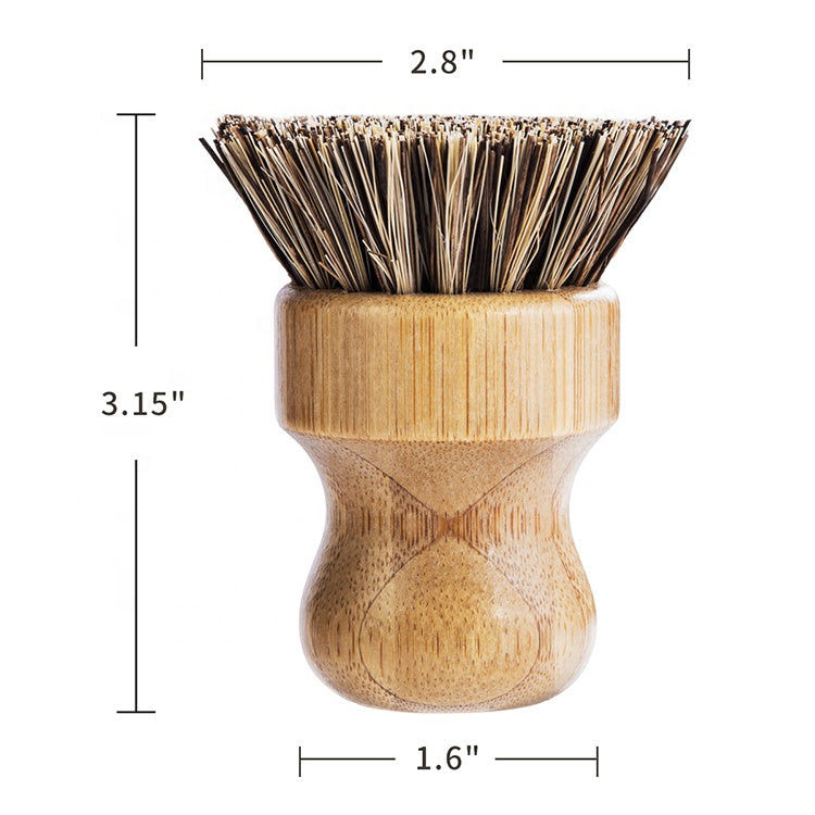 Thumbnail: Bamboo Sisal Fiber Dish Brush