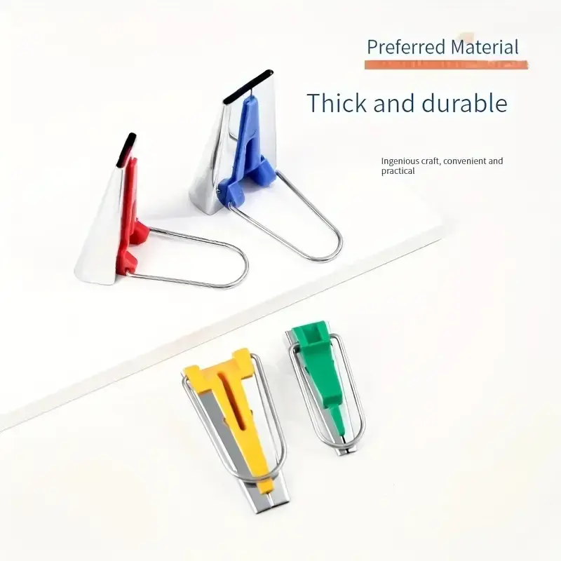 Thumbnail: 4pcs,Patchwork Fabrics Bias Tape Manufacturer Binding Tool Quilting