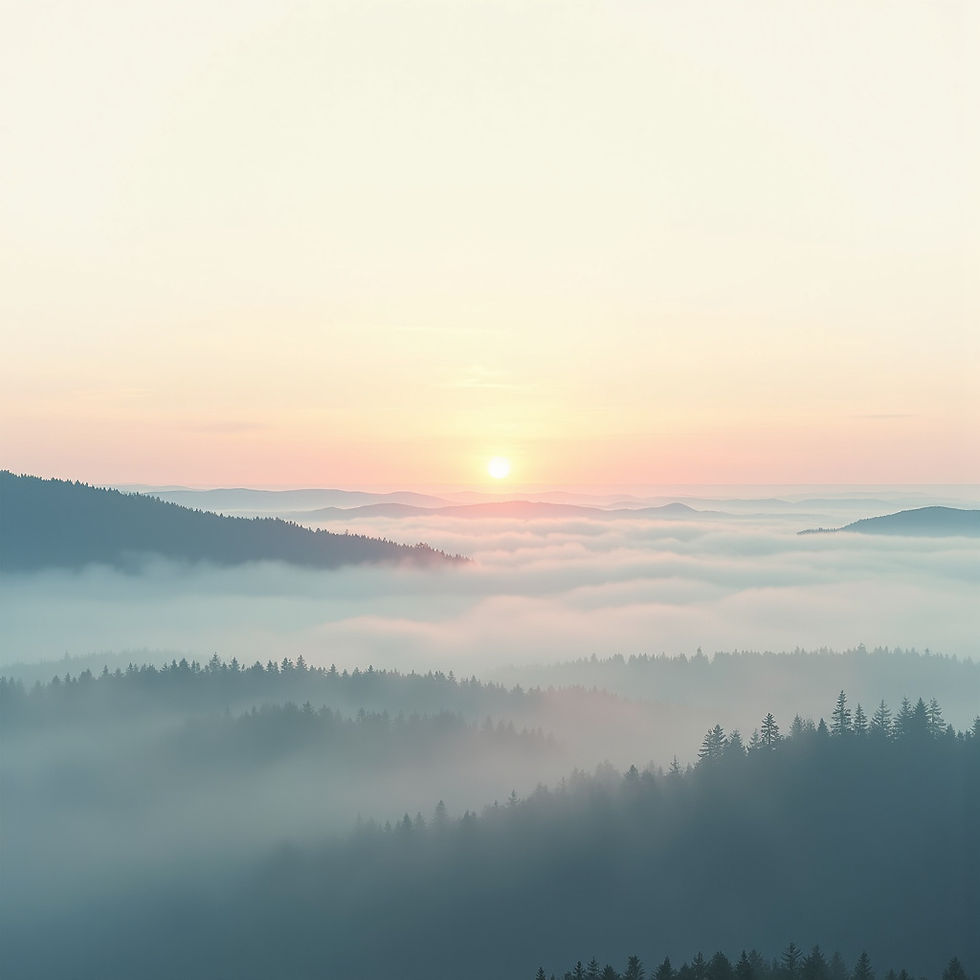 Gentle Dawn Landscape