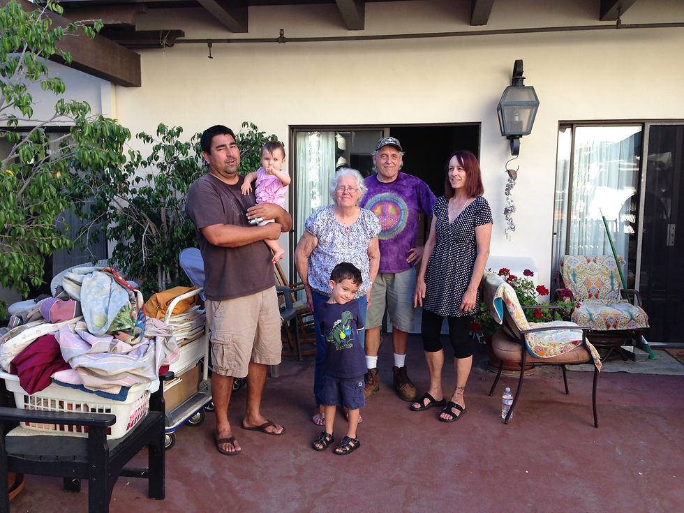 Move in day at the Senior Living apartment