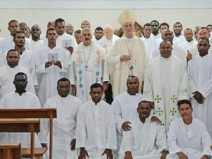 Apostolic Nuncio to PNGSI Visits Honiara