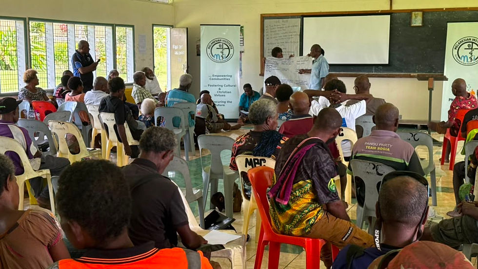 Day three of the training program that aimed at strengthening community led responses to SARV