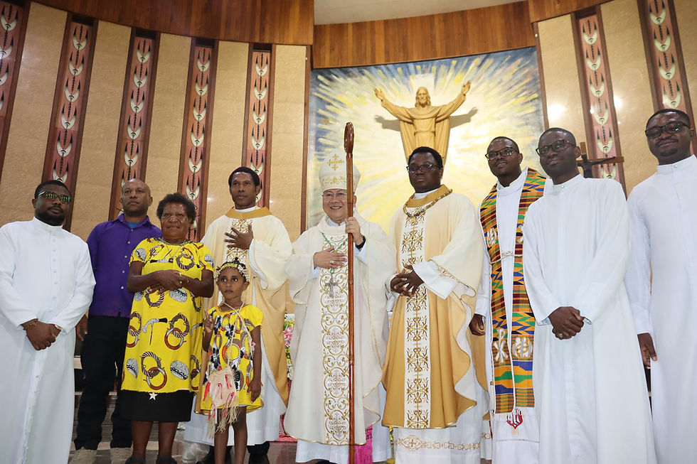 Two Salesians Ordained Priests on the Feast of the Transfiguration: An African and a Papua New Guinean – A Sign of the New Missionary Face of the Church